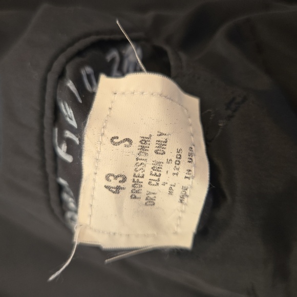 VTG Oscar De La Renta Formal Black Tuxedo Jacket Classic Fit 43S - Picture 13 of 14